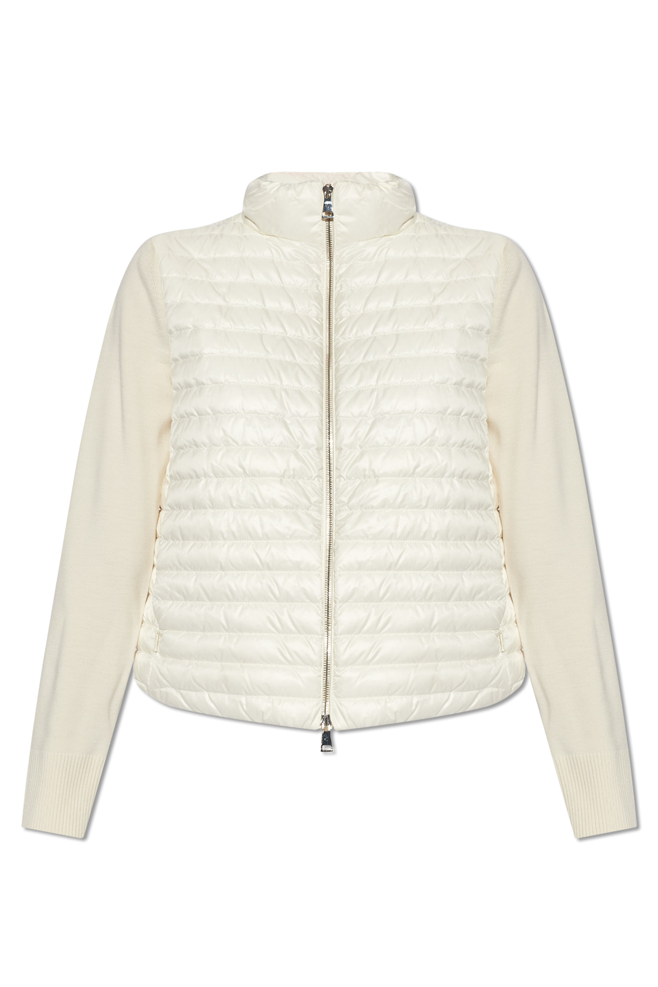 Moncler jacket with zipper on online sleeves